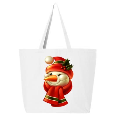 Snowman Dressed To Impress 25L Jumbo Tote