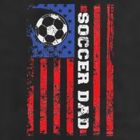 Soccer Dad Usa Flag All American Fathers Cool Comfort Performance Bucket Hat