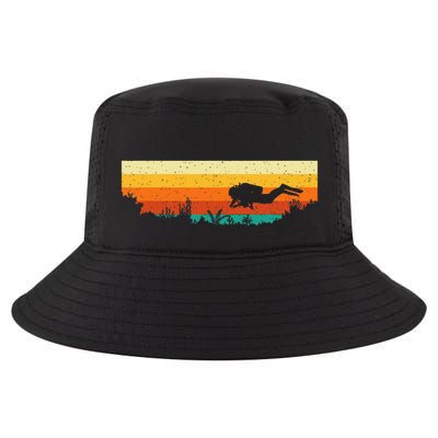 Scuba Diver Underwater Freediving Scuba Diving Cool Comfort Performance Bucket Hat