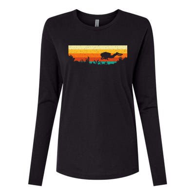 Scuba Diver Underwater Freediving Scuba Diving Womens Cotton Relaxed Long Sleeve T-Shirt