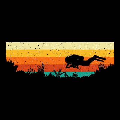 Scuba Diver Underwater Freediving Scuba Diving T-Shirt