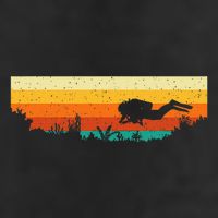 Scuba Diver Underwater Freediving Scuba Diving Golf Towel