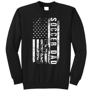 Soccer DAD USA Flag Soccer Team Fan DADDY Father's Day Sweatshirt