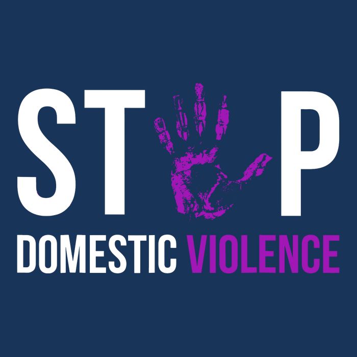 Stop Domestic Violence Awareness Survivor Gift Design Doggie Tank