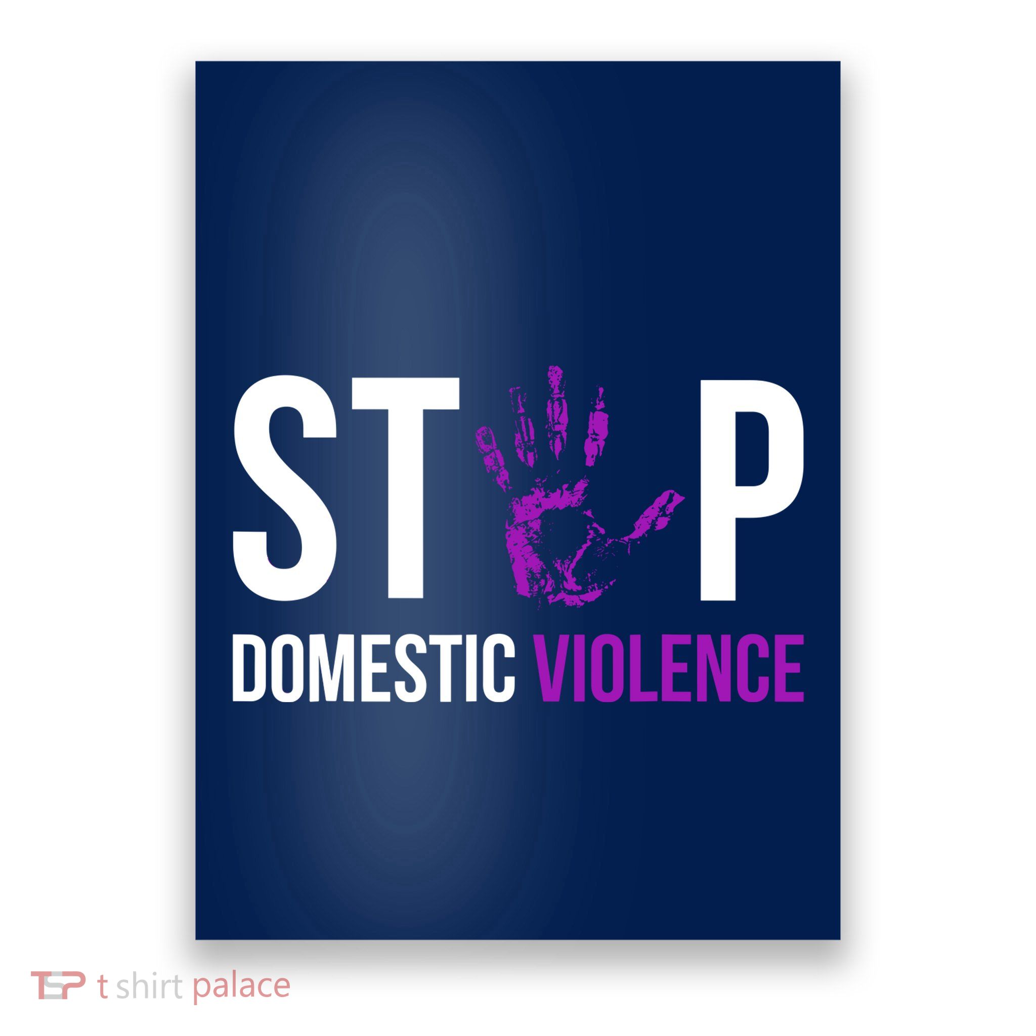 Stop Domestic Violence Awareness Survivor Gift Design Poster