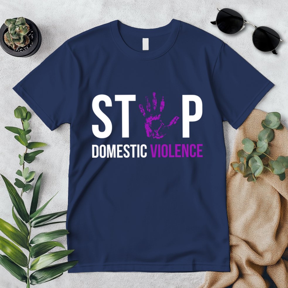 Stop Domestic Violence Awareness Survivor Gift Design Premium T-Shirt