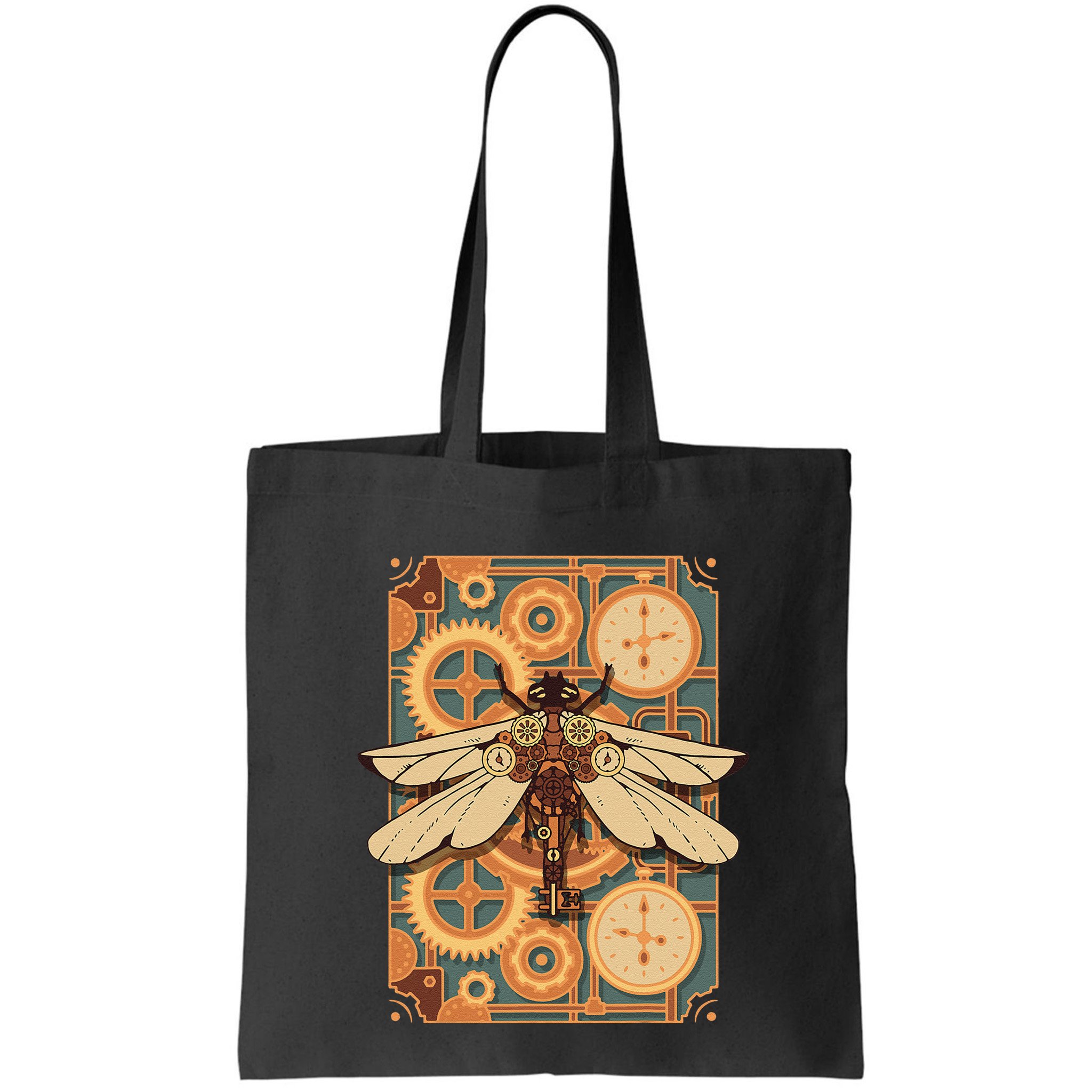 Steampunk Dragonfly Victorian Art Mechanical Steam Punk Bag