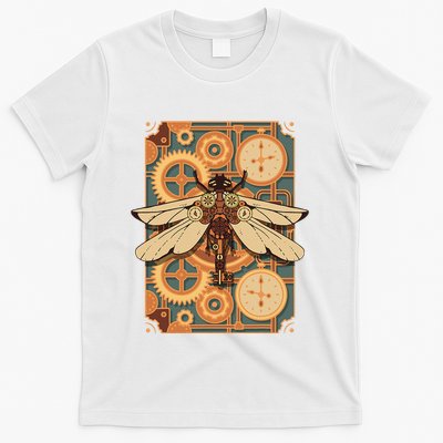 Steampunk Dragonfly Victorian Art Mechanical Steam Punk T-Shirt