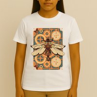 Steampunk Dragonfly Victorian Art Mechanical Steam Punk T-Shirt