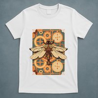 Steampunk Dragonfly Victorian Art Mechanical Steam Punk T-Shirt