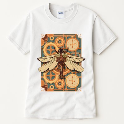 Steampunk Dragonfly Victorian Art Mechanical Steam Punk Tall T-Shirt