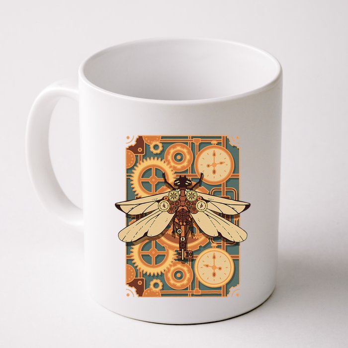 Steampunk Dragonfly Victorian Art Mechanical Steam Punk Mug