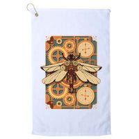 Steampunk Dragonfly Victorian Art Mechanical Steam Punk Golf Towel