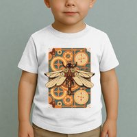 Steampunk Dragonfly Victorian Art Mechanical Steam Punk Toddler T-Shirt