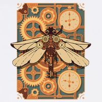 Steampunk Dragonfly Victorian Art Mechanical Steam Punk Toddler T-Shirt