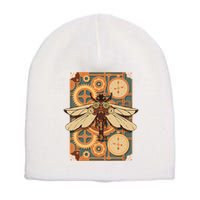 Steampunk Dragonfly Victorian Art Mechanical Steam Punk Short Acrylic Beanie