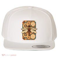 Steampunk Dragonfly Victorian Art Mechanical Steam Punk Wool Snapback Cap