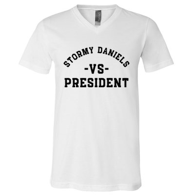 stormy daniels vs president Classic . V-Neck T-Shirt