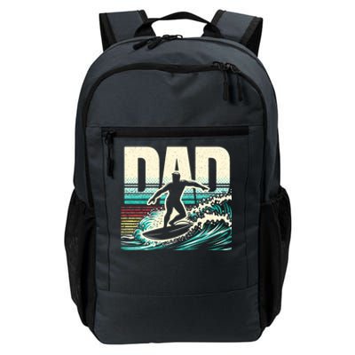 Surfer Dad Vintage Surfing Lover FatherS Day Gift Daily Commute Backpack