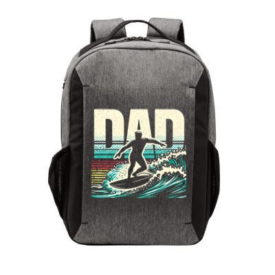 Surfer Dad Vintage Surfing Lover FatherS Day Gift Vector Backpack