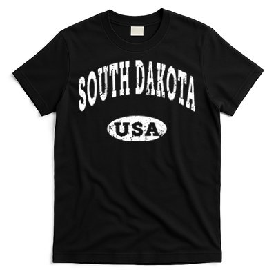 South Dakota Vintage Distressed Usa T-Shirt