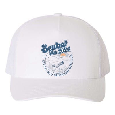 Scuba Diving Vbs 2024 Diving Into Friendship With God Yupoong Adult 5-Panel Trucker Hat