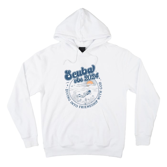 Scuba Diving Vbs 2024 Diving Into Friendship With God Hoodie