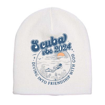 Scuba Diving Vbs 2024 Diving Into Friendship With God Short Acrylic Beanie