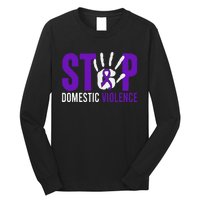 Stop Domestic Violence Awareness Domestic Violence Survivor Long Sleeve Shirt