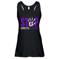 Stop Domestic Violence Awareness Domestic Violence Survivor Ladies Essential Flowy Tank