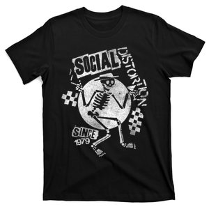 Social Distortion White Spray Skelly T-Shirt