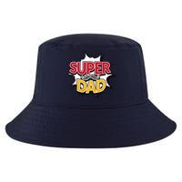 Super Dad With Moustache Fathers Day Cool Comfort Performance Bucket Hat