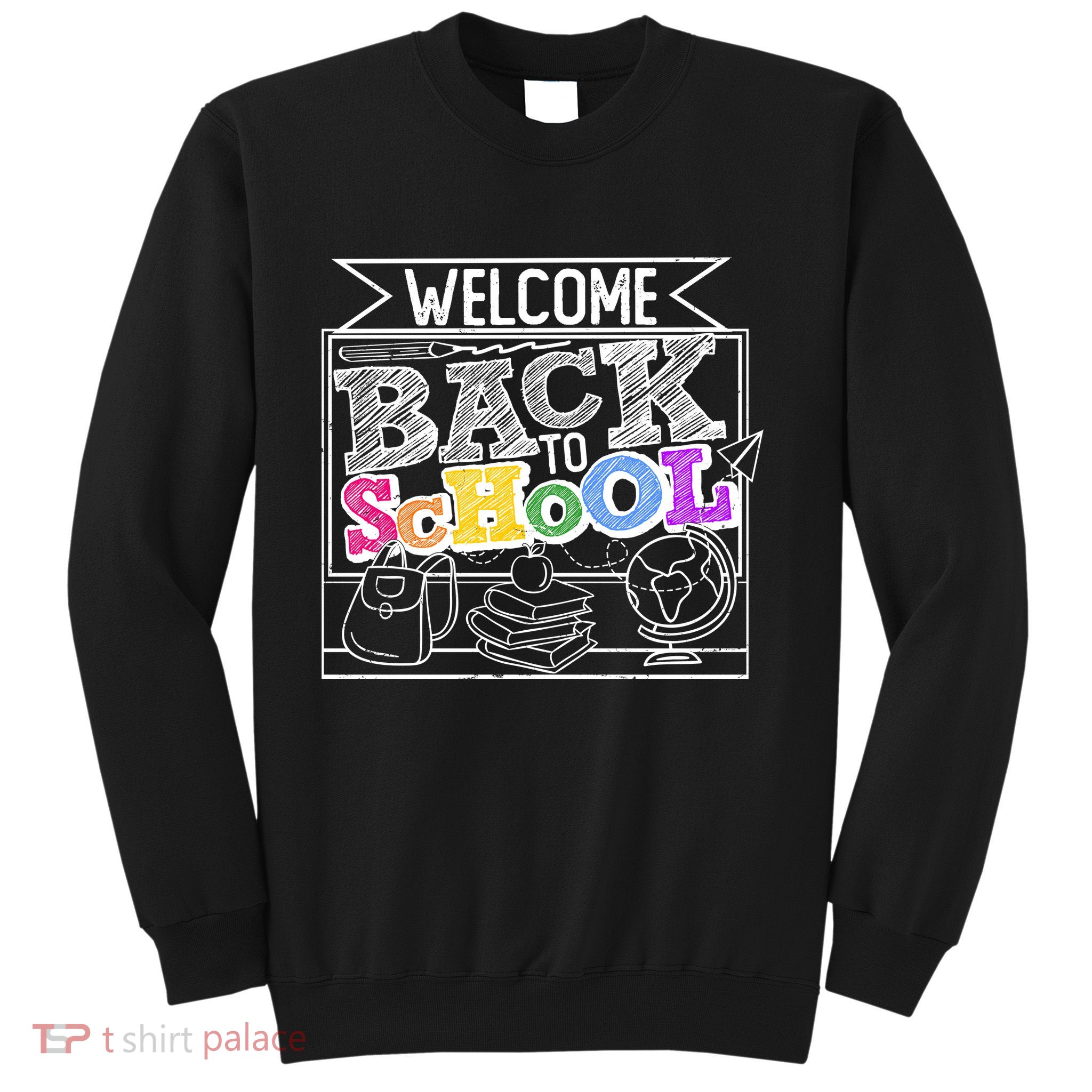 Sketchy Doodle Welcome Back To School Sweatshirt
