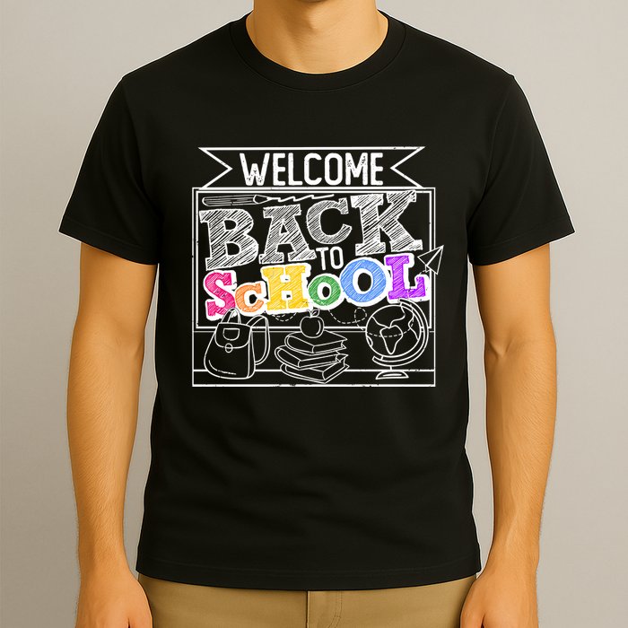 Sketchy Doodle Welcome Back To School T-Shirt