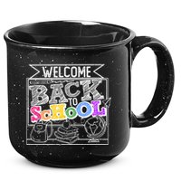 Sketchy Doodle Welcome Back To School 15oz Campfire Ceramic Mug