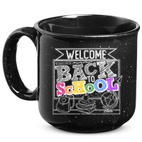 Sketchy Doodle Welcome Back To School 15oz Campfire Ceramic Mug