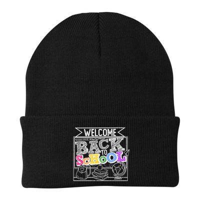 Sketchy Doodle Welcome Back To School Beanie