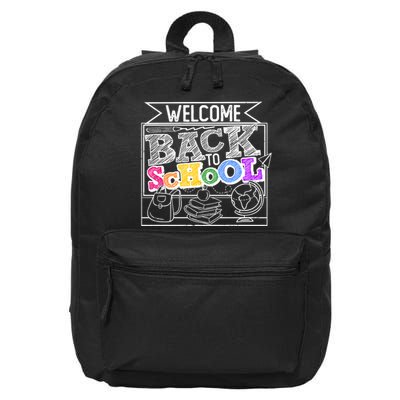 Sketchy Doodle Welcome Back To School 16 in Basic Backpack