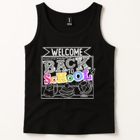 Sketchy Doodle Welcome Back To School Tank Top