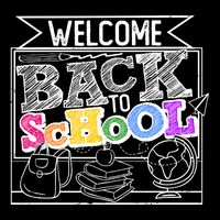 Sketchy Doodle Welcome Back To School Wool Snapback Cap