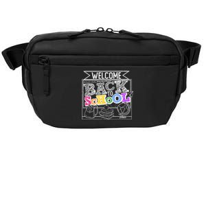 Sketchy Doodle Welcome Back To School Crossbody Pack