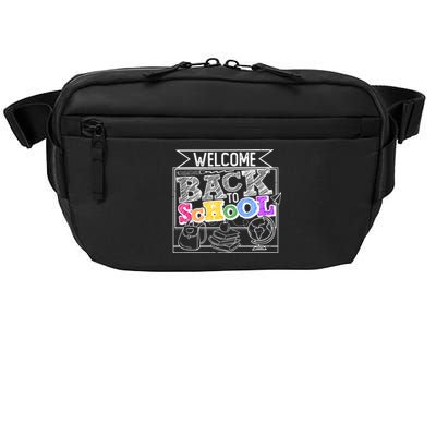 Sketchy Doodle Welcome Back To School Crossbody Pack