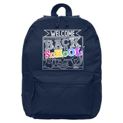 Sketchy Doodle Welcome Back To School 16 in Basic Backpack