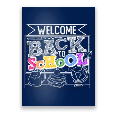 Sketchy Doodle Welcome Back To School Poster