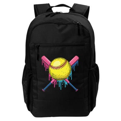 Softball Drip Women Ice Cream Drip Respect The Drip Backpack