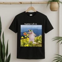 Silly Dog With Lollipop Meme Gen Z Brainrot Slang Meme T-Shirt