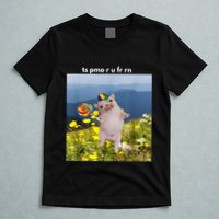 Silly Dog With Lollipop Meme Gen Z Brainrot Slang Meme T-Shirt