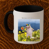 Silly Dog With Lollipop Meme Gen Z Brainrot Slang Meme Mug