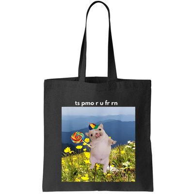 Silly Dog With Lollipop Meme Gen Z Brainrot Slang Meme Bag