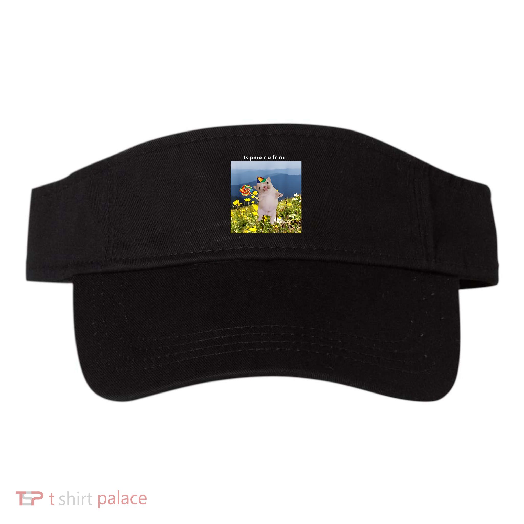 Silly Dog With Lollipop Meme Gen Z Brainrot Slang Meme Visor